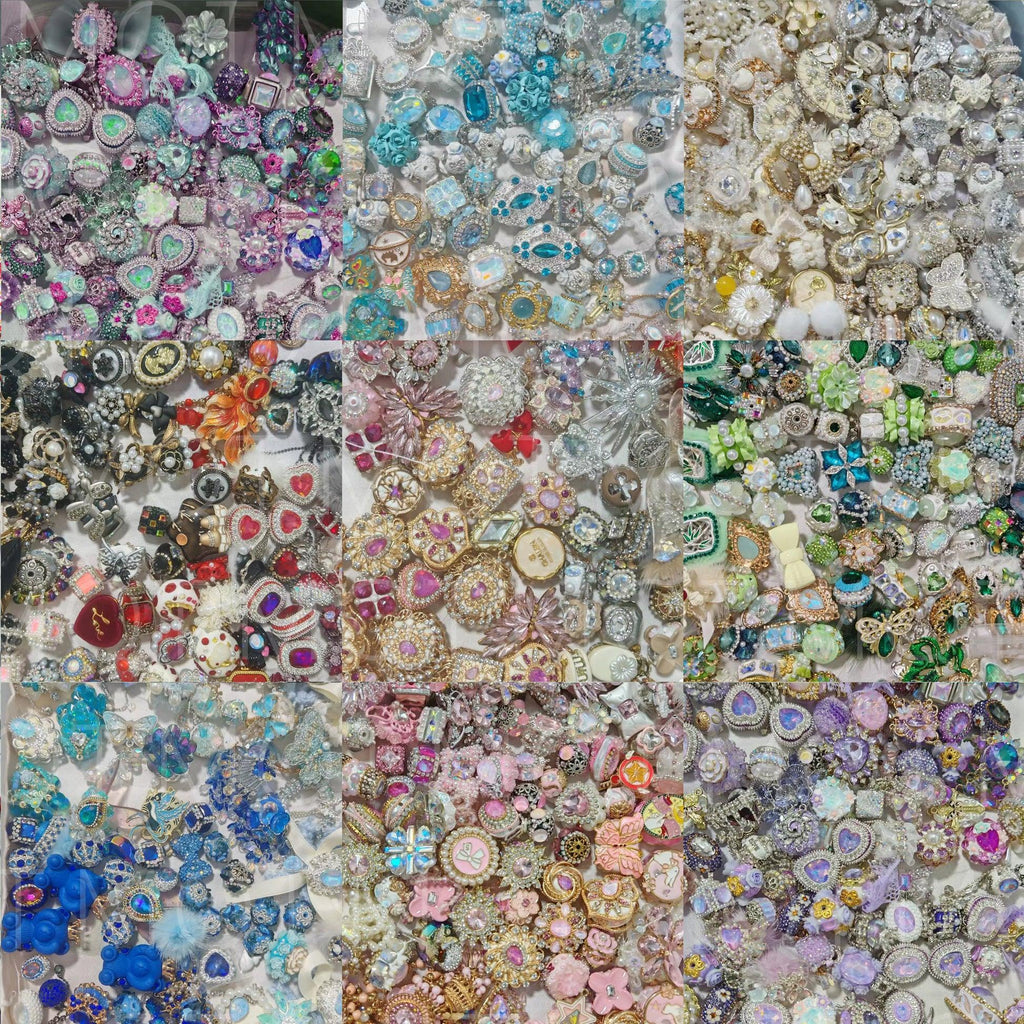【C5】New Hot-selling Through-Hole Alloy heavy-Duty beaded Jewelry Accessories