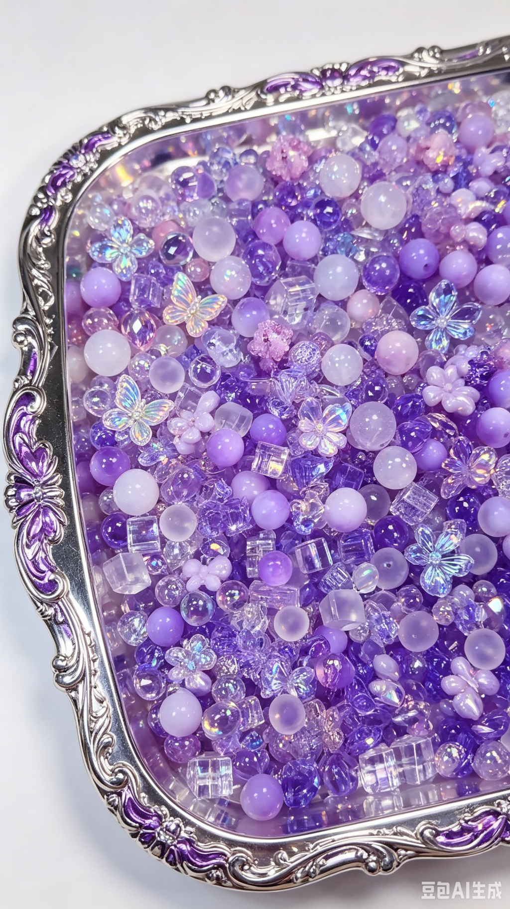【A1】A18 Large Pack Mixed Acrylic Beads – 16mm Premium Smooth Beads for DIY Jewelry &amp; Craft Making