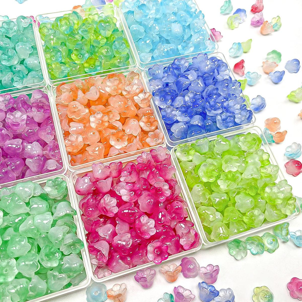 【C6】Glass Bead Accessories, DIY Jewelry Making Materials for Bracelets, Creative Craft Supplies for Unique Works & Gifting