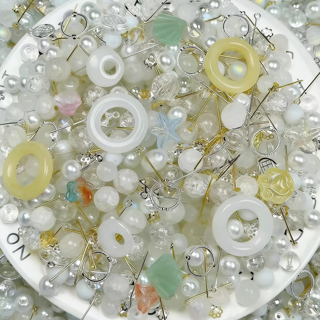 【B2】High-End Luxury Glass Bead Jewelry Full Set