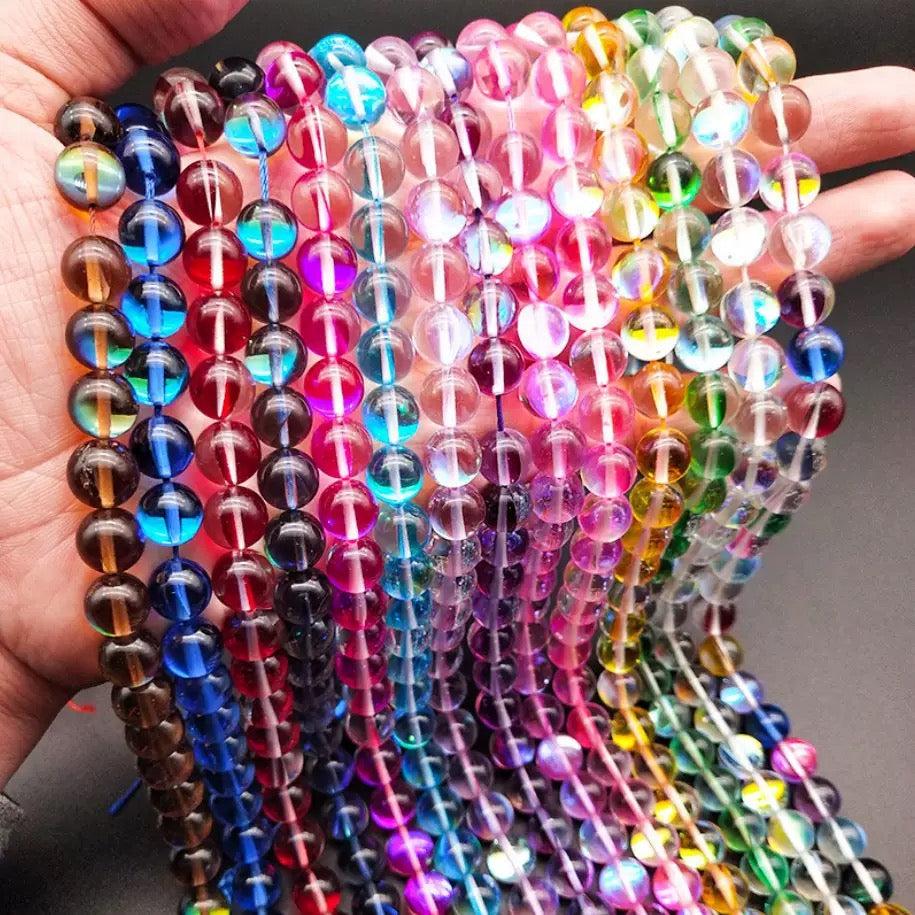 【C2】Moonstone beads