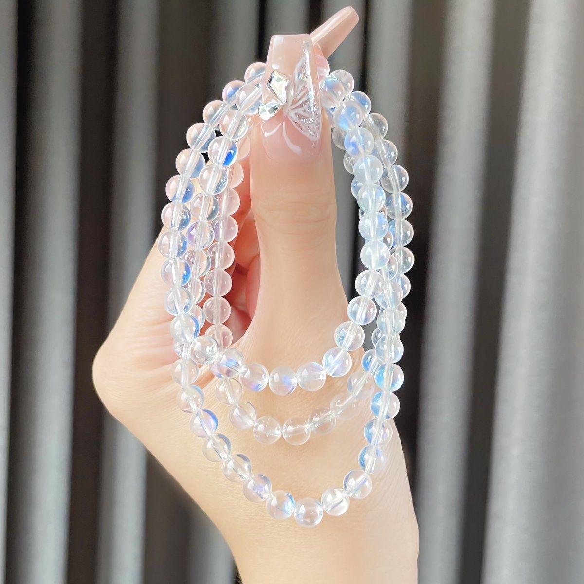 【C2】Moonstone beads
