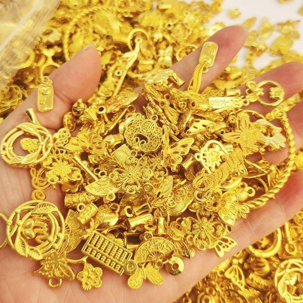 【C3】Luxury Gold and Silver Metal Accessories, Premium DIY Jewelry Making Supplies