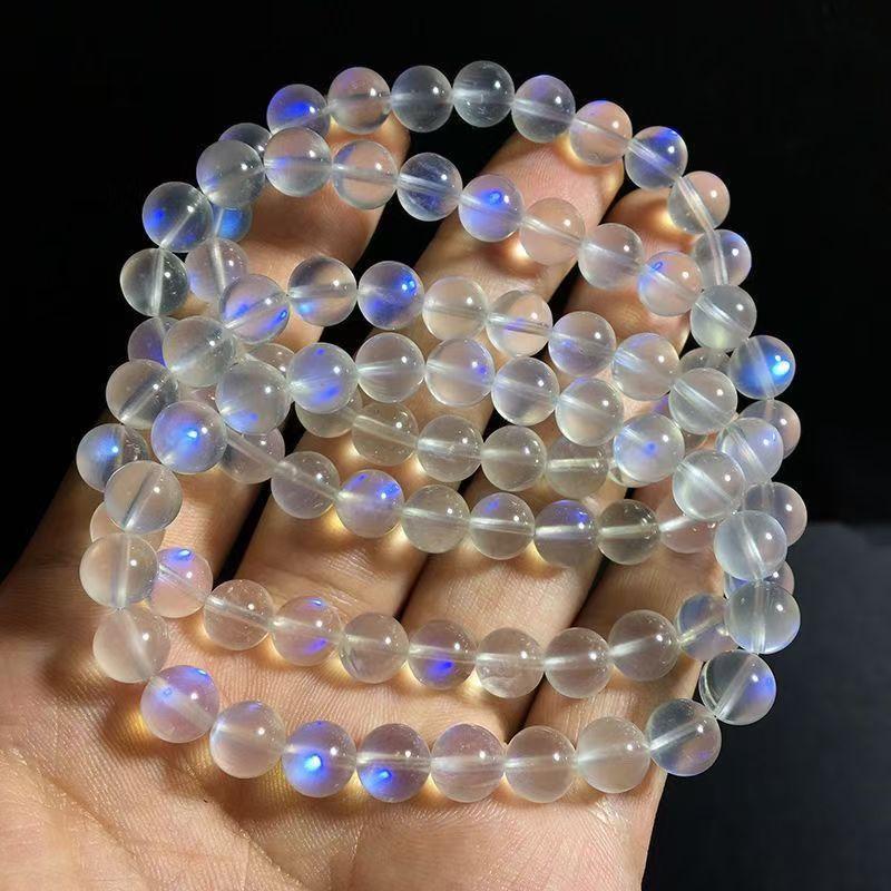 【C2】Moonstone beads